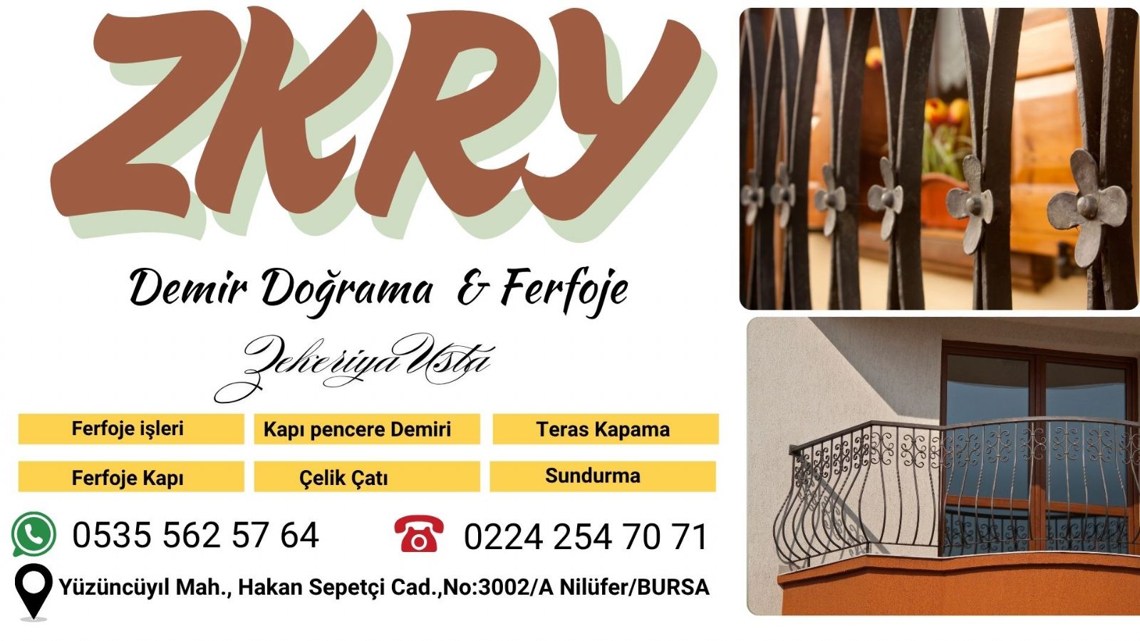 Yüzüncüyıl Mahallesi Demirci 