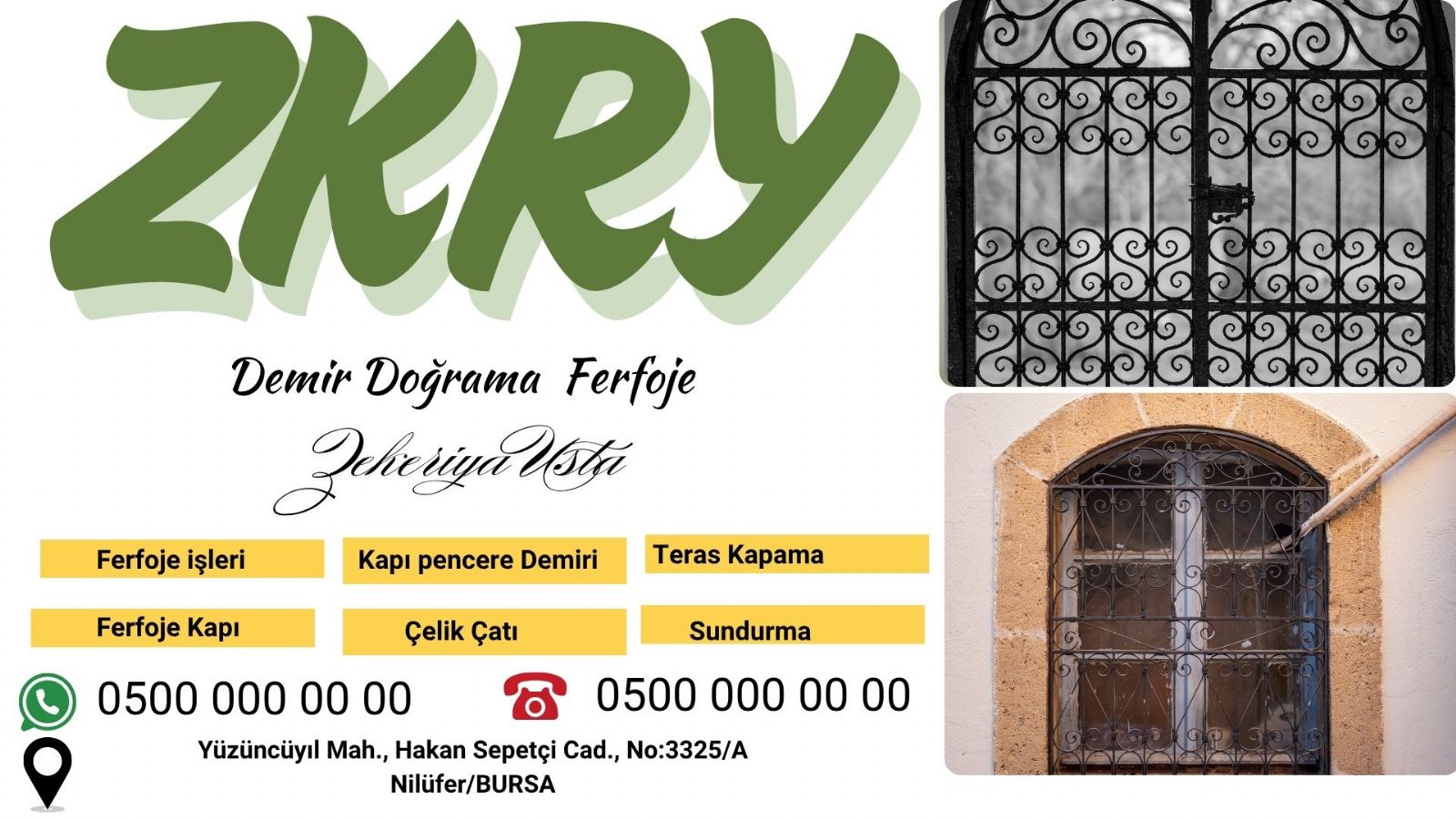 Yüzüncüyıl Mahallesi Demirci